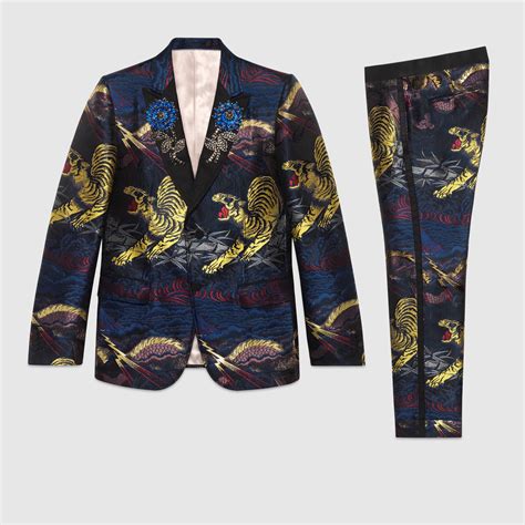 gucci tiger suit